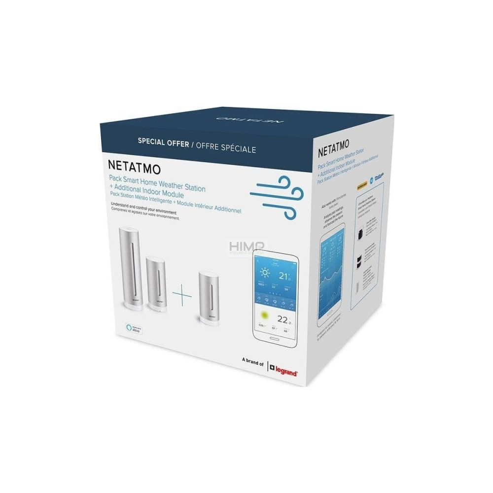 Produktbild för Netatmo Smart Home - väderstation