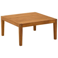 Produktbild för bord Massivt Akaciaträ Naturlig 60 x 60 x 30 cm