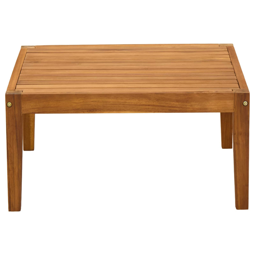 Produktbild för bord Massivt Akaciaträ Naturlig 60 x 60 x 30 cm
