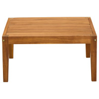 Produktbild för bord Massivt Akaciaträ Naturlig 60 x 60 x 30 cm