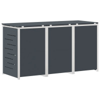 Produktbild för Sopcontainerförvar Antracit 207 x 77,5 x 112,5 cm