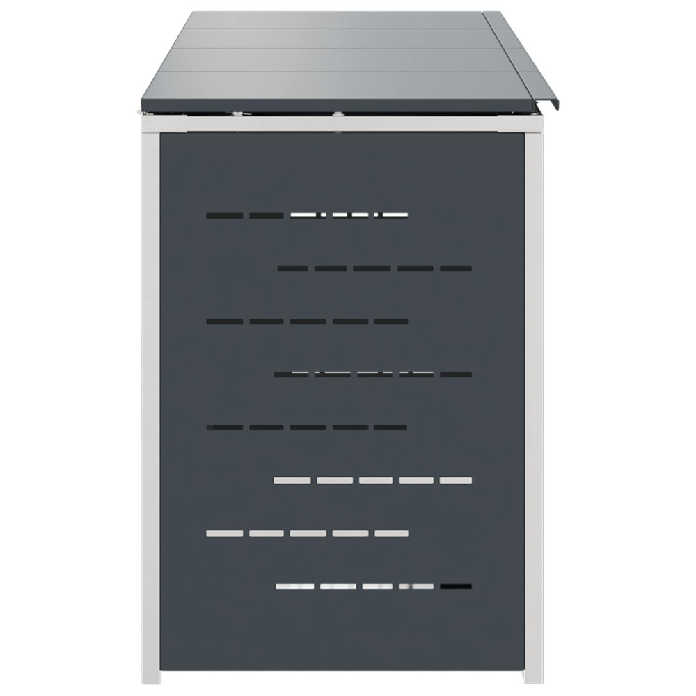 Produktbild för Sopcontainerförvar Antracit 276 x 77,5 x 112,5 cm