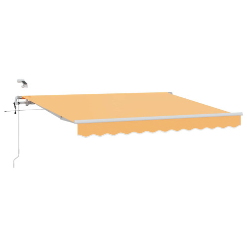 vidaXL Markis tyg Sand 350 x 250 cm Polyester