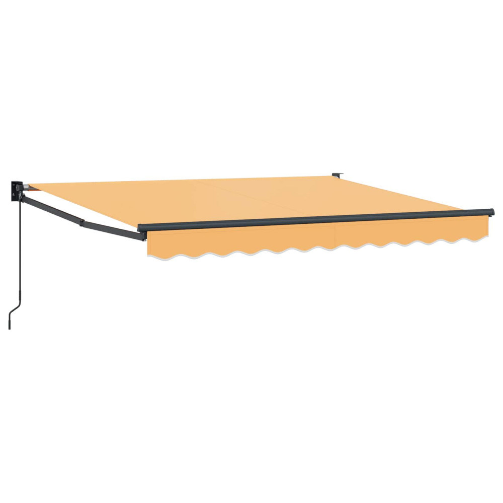 Produktbild för Utdragbar markis Sand 3,5 x 2,5 m 100% Polyester och Aluminium