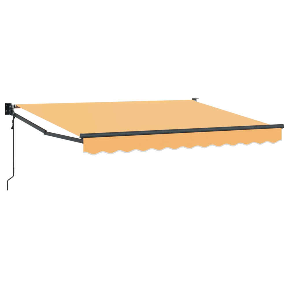 Produktbild för Markis Sand 3,5 x 2,5 m Polyester och metall