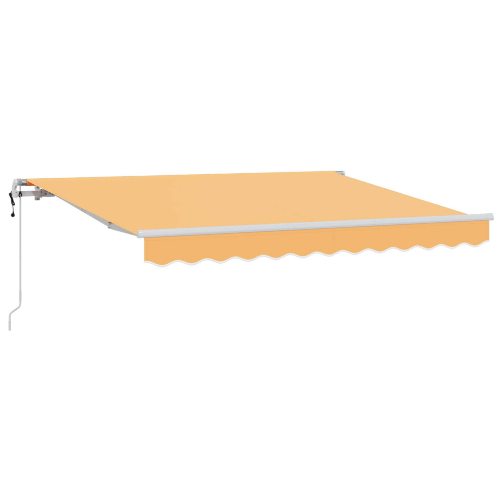 Produktbild för Utdragbar markis Sand 600 × 300 cm Duk och Aluminium