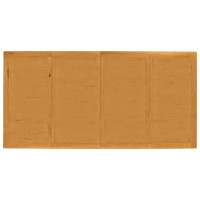Produktbild för Matbord 200 x 100 x 75 cm Massivt Ekträ Naturlig Rektangulär