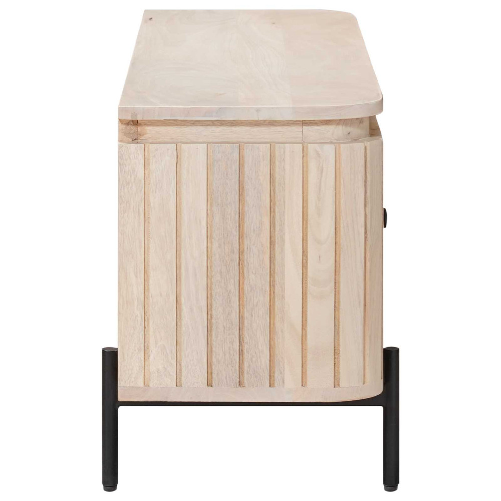 Produktbild för TV-skåp 105 x 30 x 45 cm Massivt mangoträ och konstruerat trä