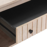 Produktbild för Skobänk 85 x 37 x 48 cm Massivt mangoträ och konstruerat trä
