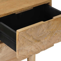 Produktbild för TV-skåp 110 x 30 x 40 cm Massivt mangoträ och konstruerat trä