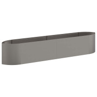Produktbild för Höjd Trädgårdsbädd Väderbeständig stål 220 x 40 x 40 cm Stål