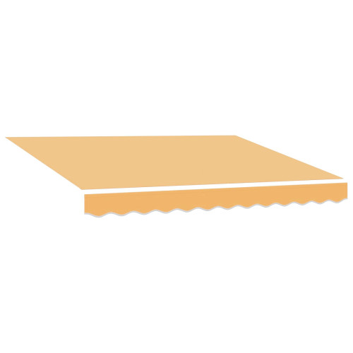 vidaXL Markisväv Sand 3 x 2,5 m Polyester