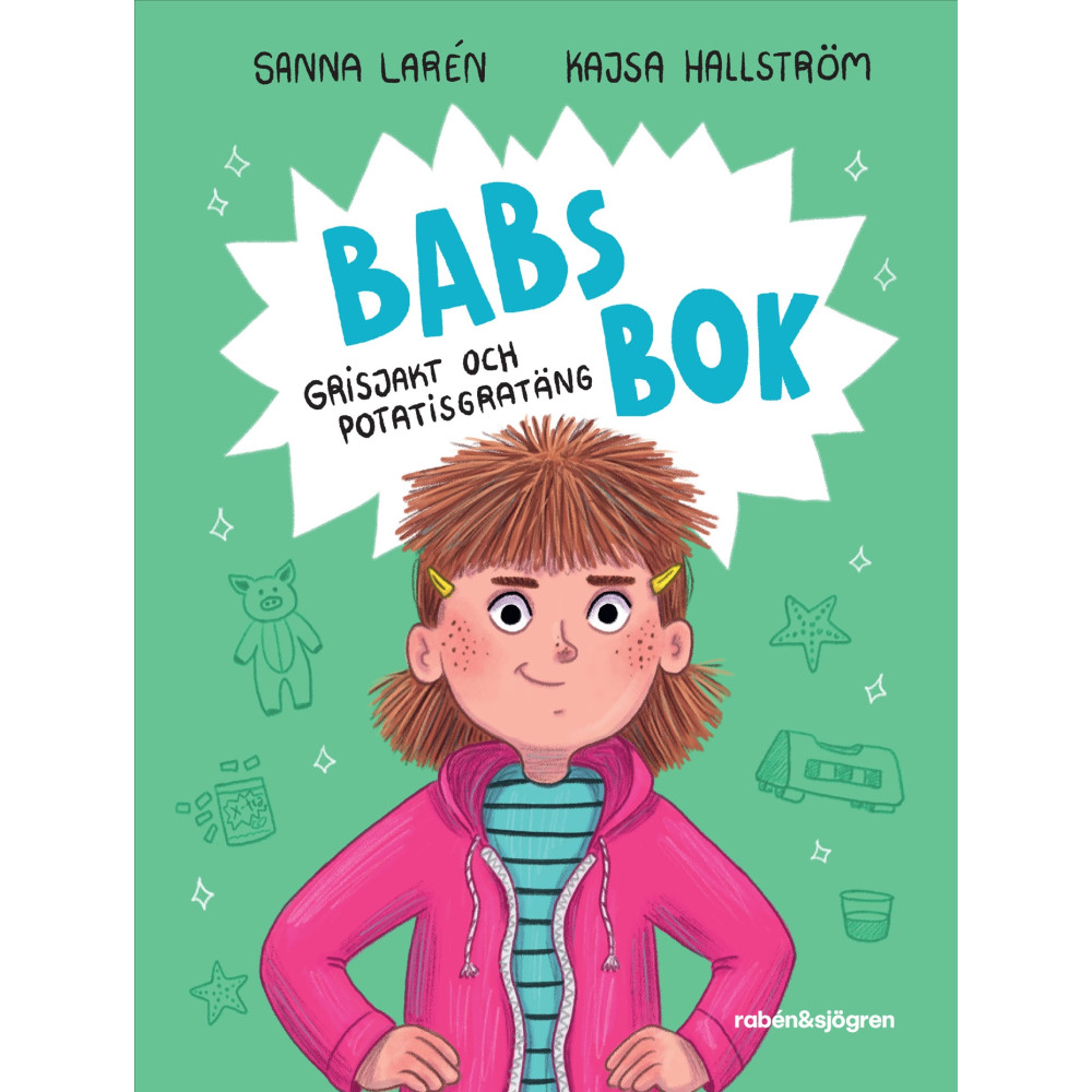 Produktbild för Babs bok : grisjakt och potatisgratäng (inbunden)