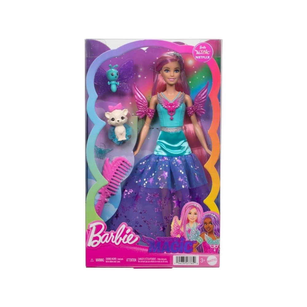 Produktbild för Barbie Mattel A Touch of Magic docka från filmen med djur (J...