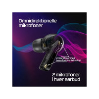 Produktbild för HyperX Cloud MIX Buds - True wireless-hörlurar med mikrofon