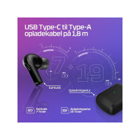 Produktbild för HyperX Cloud MIX Buds - True wireless-hörlurar med mikrofon