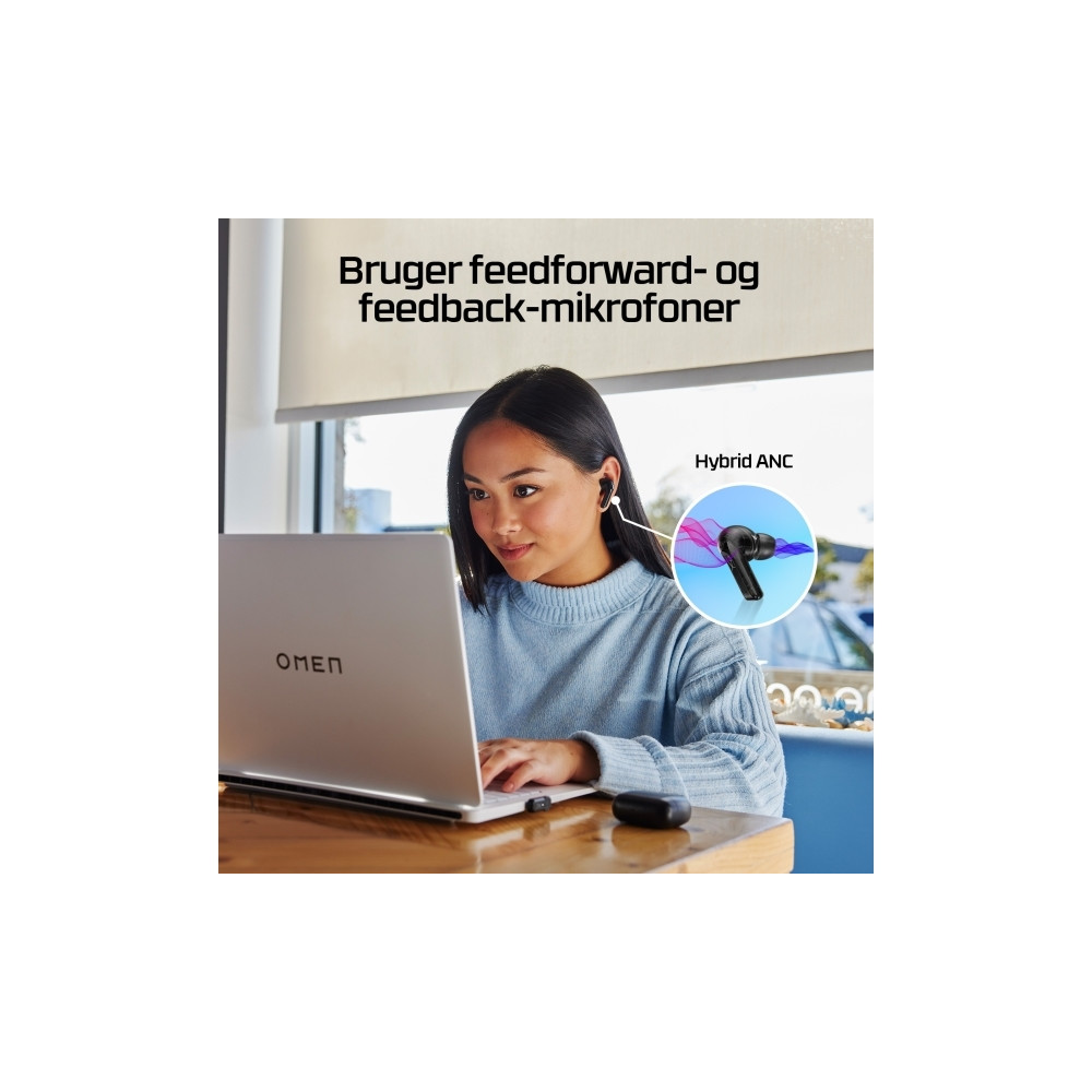 Produktbild för HyperX Cloud MIX Buds - True wireless-hörlurar med mikrofon