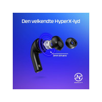 Produktbild för HyperX Cloud MIX Buds - True wireless-hörlurar med mikrofon