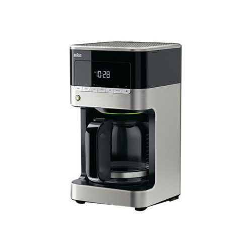 Braun Braun PurAroma 7 KF 7120 - kaffemaskin - rostfritt stål/svart
