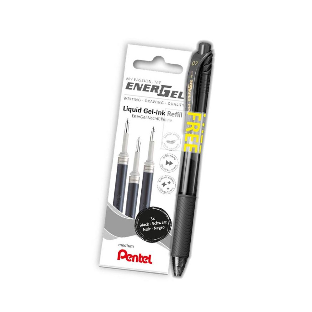 Produktbild för Refill PENTEL EnerG LR7 0,7 s 3/fp+BL107