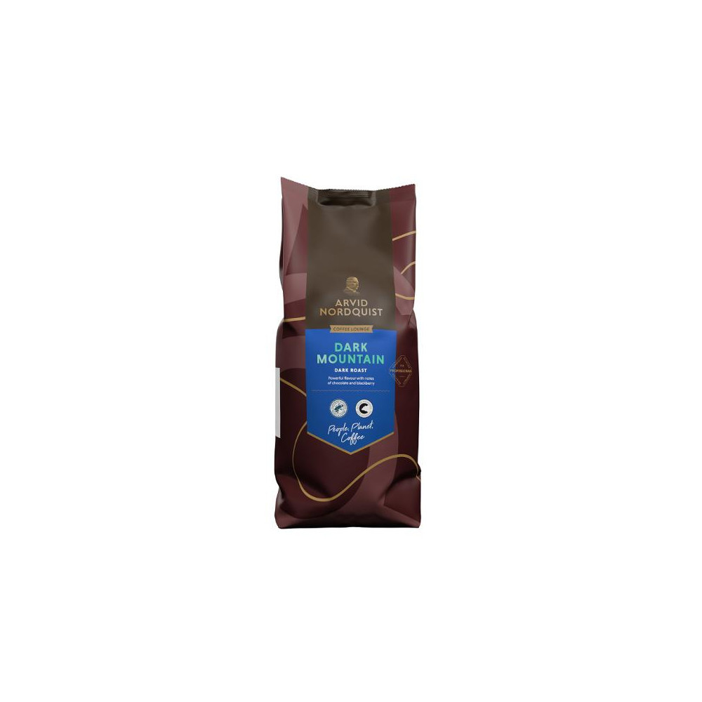 Produktbild för Kaffe ARVID.N Dark Mountain autom 1kg (Utgånget datum)