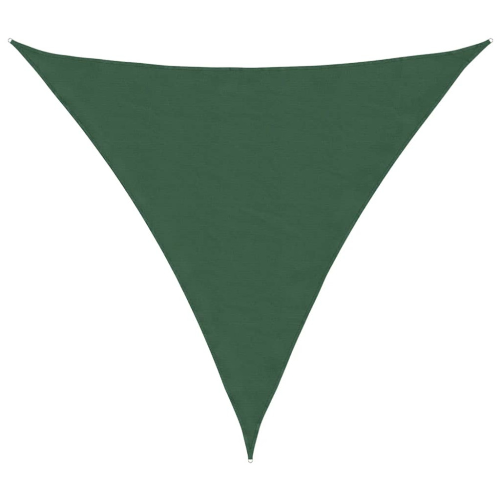 Produktbild för Solskydd segel mörkgrönt 2x2x2 m 100% polyester oxford