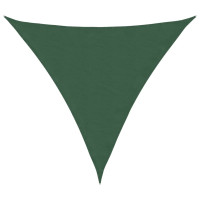 Produktbild för Solskydd segel mörkgrönt 2x2x2 m 100% polyester oxford