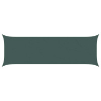Produktbild för Solskugge segel Mörkgrön 2 x 6 m 100% polyester oxford