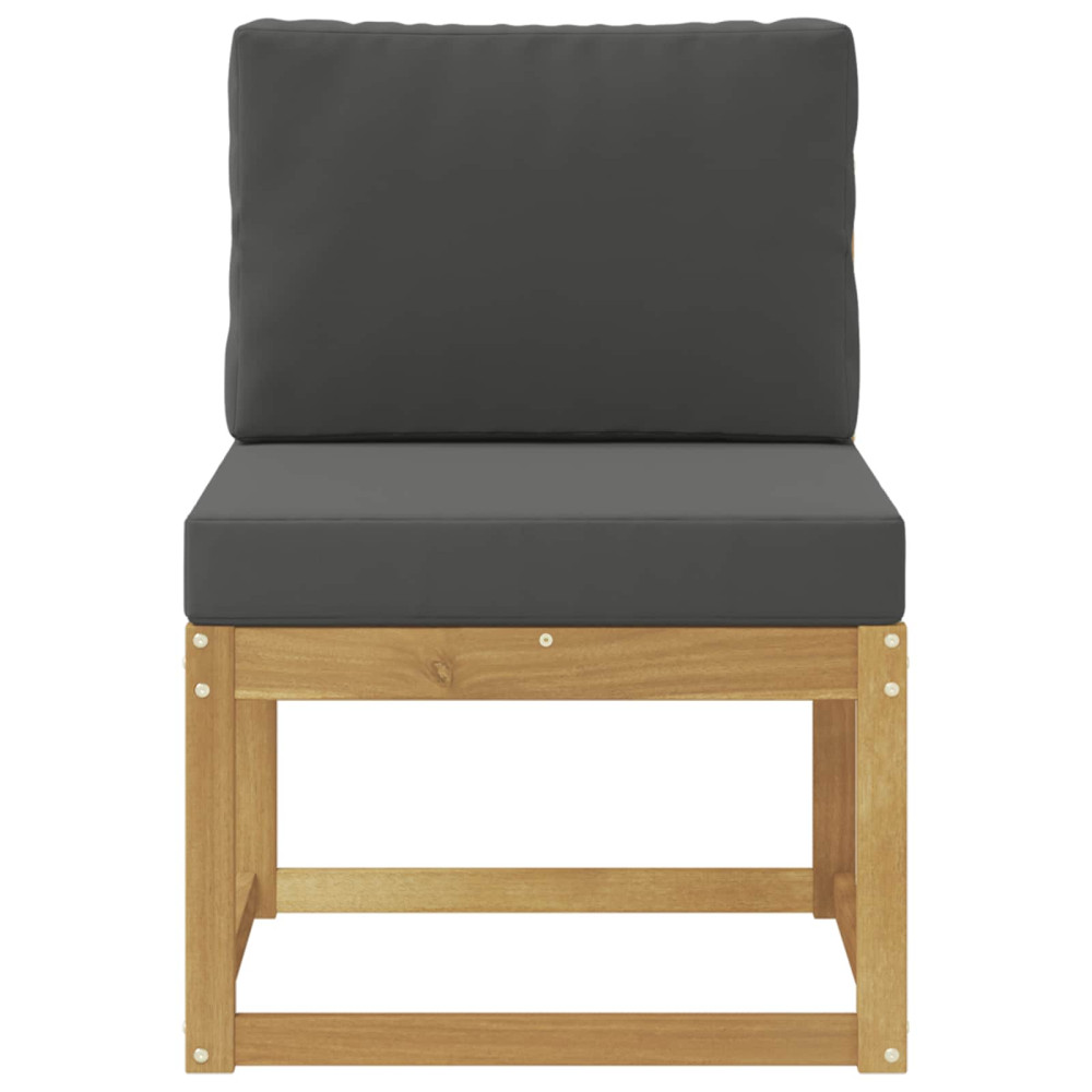 Produktbild för Utomhussoffset Vit och antracit 59 x 63 x 73 cm