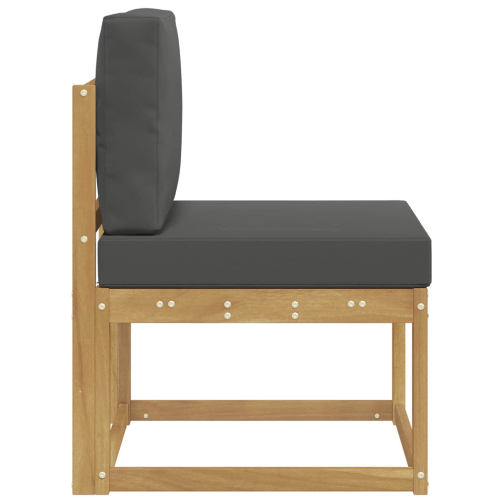 Produktbild för Utomhussoffset Vit och antracit 59 x 63 x 73 cm
