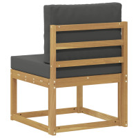Produktbild för Utomhussoffset Vit och antracit 59 x 63 x 73 cm