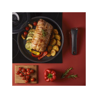 Produktbild för Tefal L76329, Svart, Aluminium, Titan, Thermo-Spot, Löstagba...