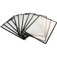 Produktbild för PROBECO QuickLoad - displaypanel - för A4 - svart (paket om 10)