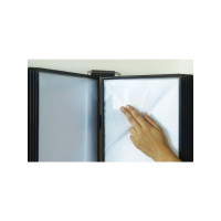Produktbild för PROBECO QuickLoad - displaypanel - för A4 - svart (paket om 10)