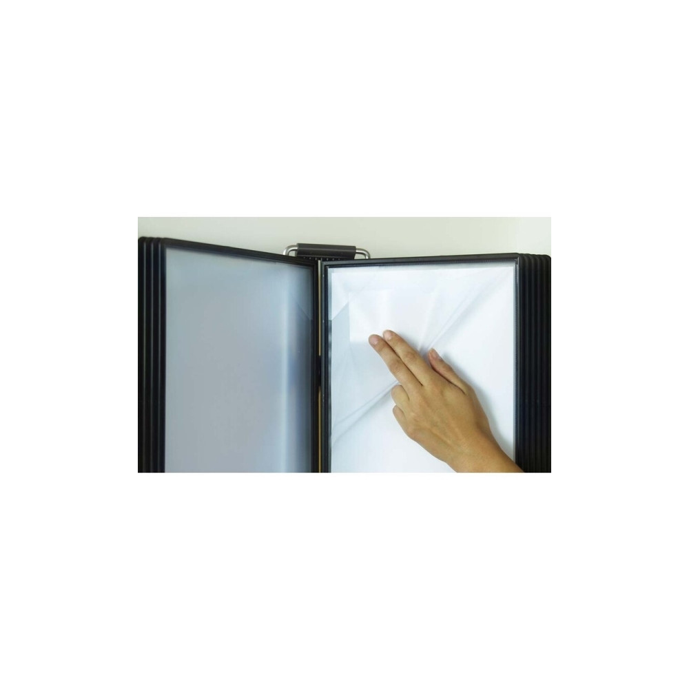 Produktbild för PROBECO QuickLoad - displaypanel - för A4 - svart (paket om 10)
