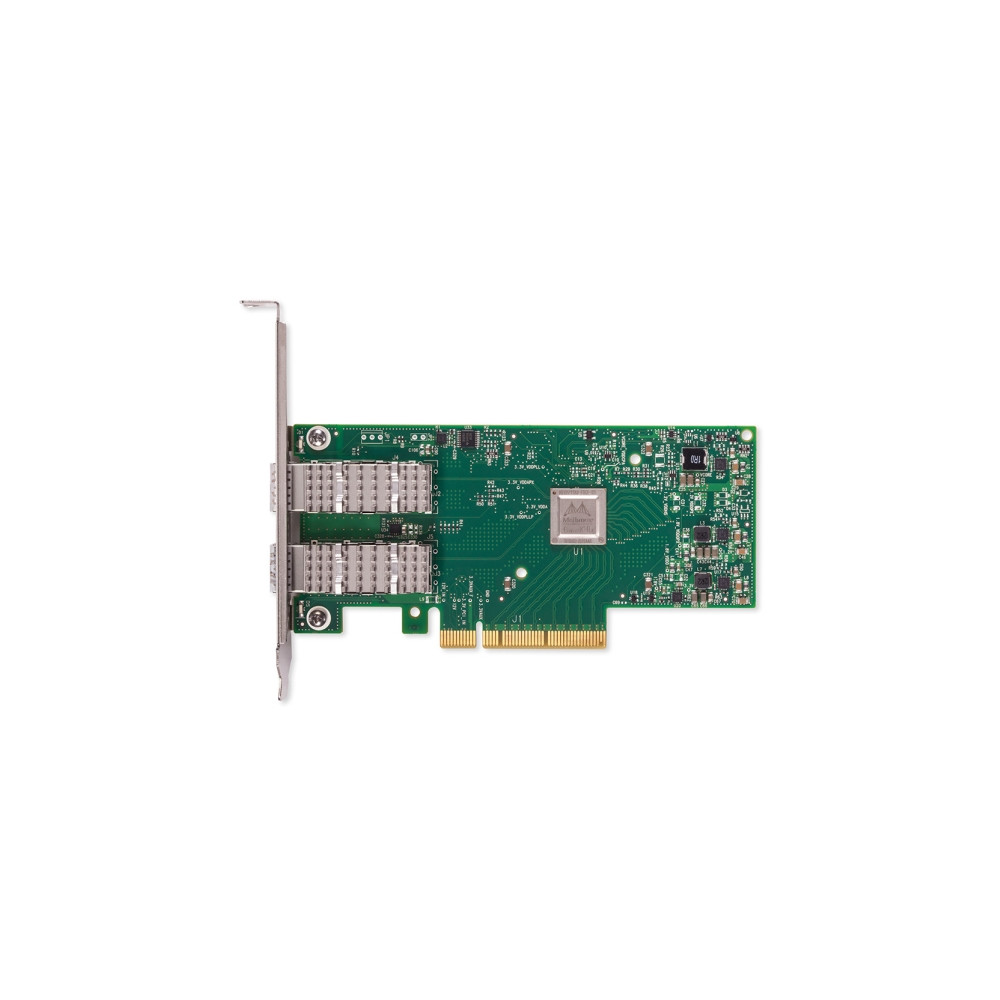 Produktbild för NVIDIA ConnectX-4 Lx EN - nätverksadapter - PCIe 3.0 x8 - 25 Gigabit Ethernet x 2