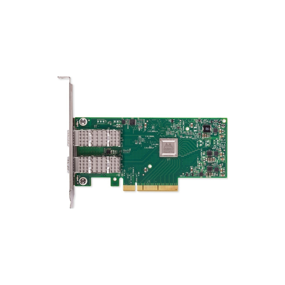 Produktbild för NVIDIA ConnectX-4 Lx EN - nätverksadapter - PCIe 3.0 x8 - 25 Gigabit Ethernet x 2