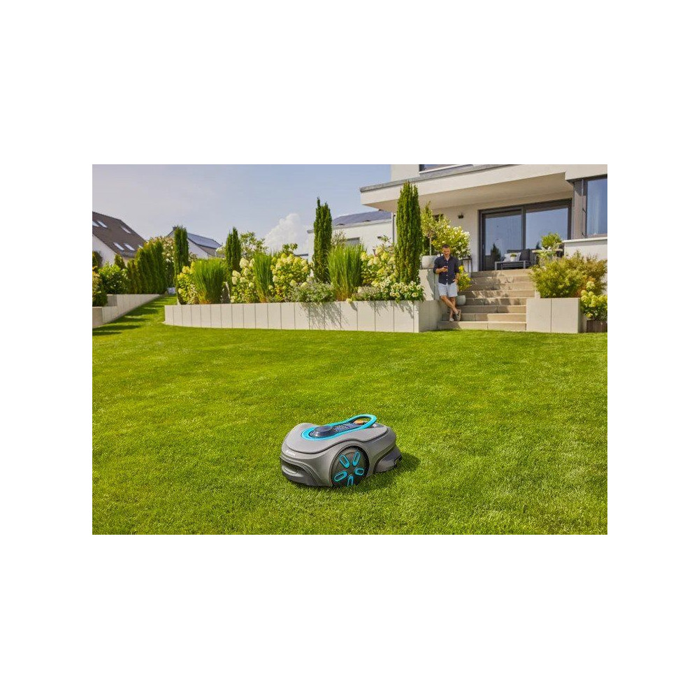 Produktbild för Gardena sladdlös robotgräsklippare smart SILENO-fri