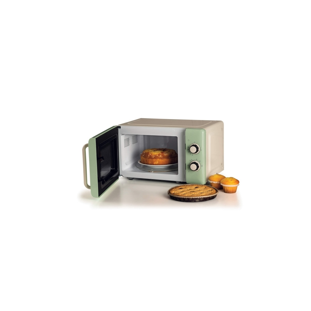 Produktbild för Ariete Vintage 3960 - mikrovågsugn - fristående - grön