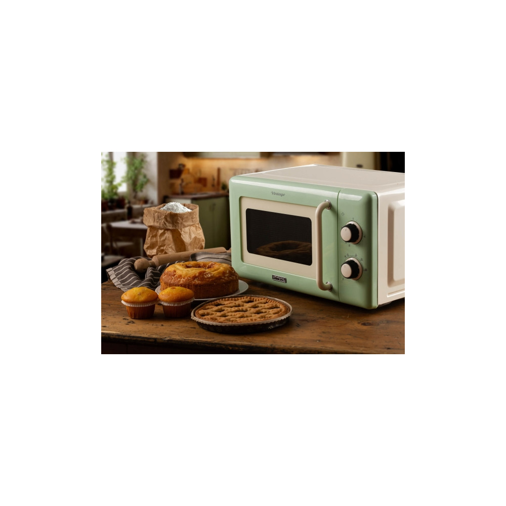 Produktbild för Ariete Vintage 3960 - mikrovågsugn - fristående - grön
