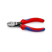 Produktbild för Knipex 74 02 160, Avbitartång, 2 mm, Stål, Plast, Blå, Röd,...