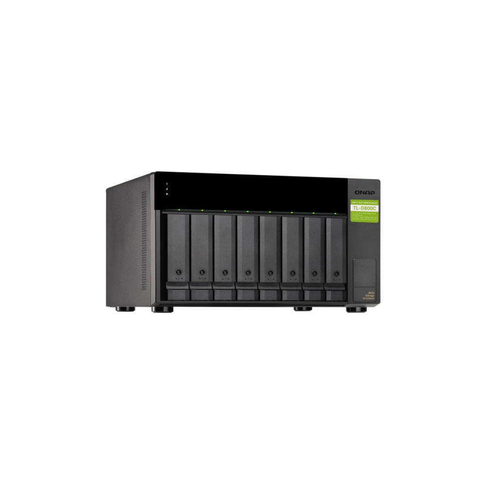 Produktbild för QNAP TL-D800C - hårddiskarray