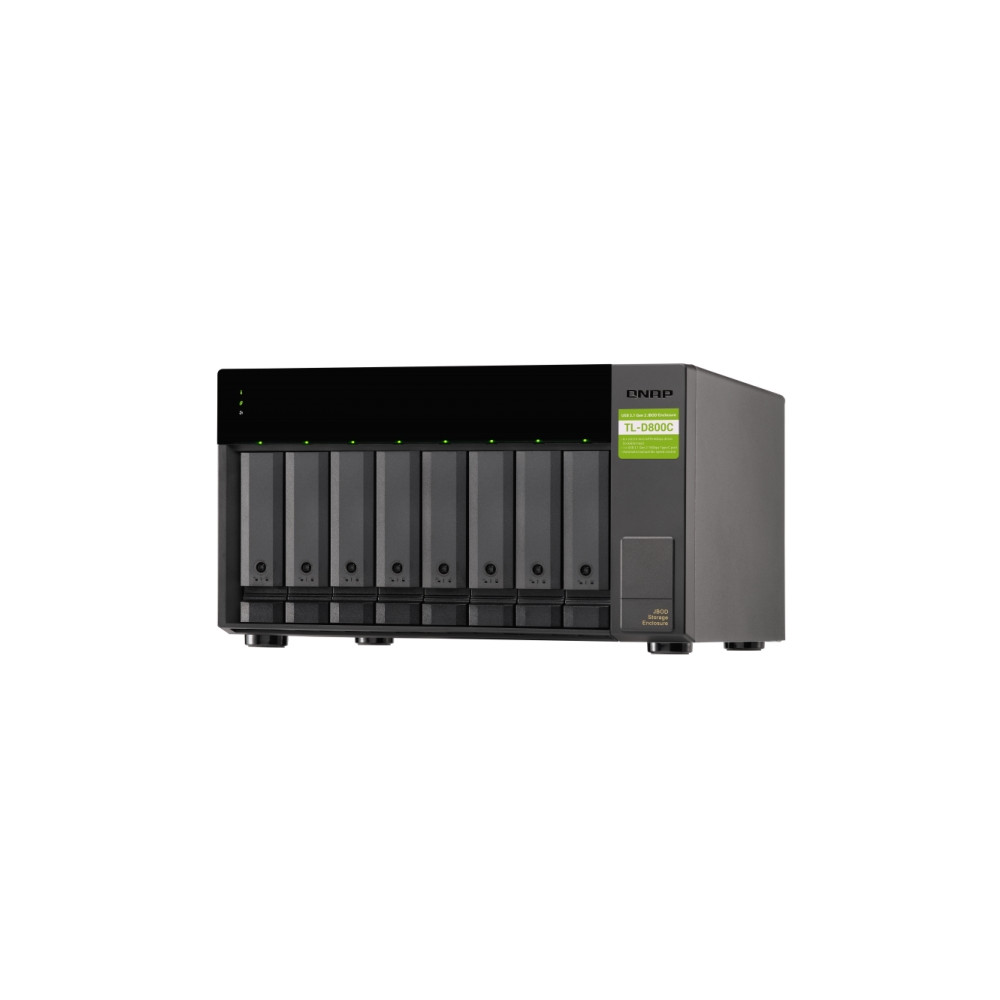 Produktbild för QNAP TL-D800C - hårddiskarray