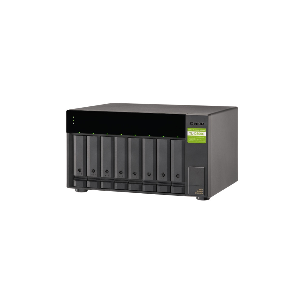 Produktbild för QNAP TL-D800C - hårddiskarray
