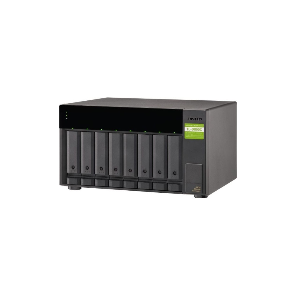Produktbild för QNAP TL-D800C - hårddiskarray