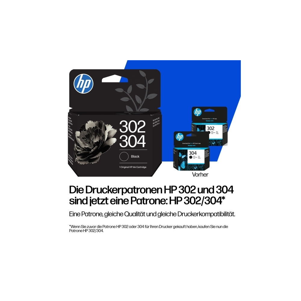 Produktbild för HP 302XL/304XL - Lång livslängd - färg (cyan, magenta, gul) - original - bläckpatron