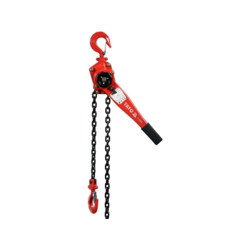 YATO Yato YT-58964, Kedjehiss, 1500 kg, 1,5 m, 1,5 mm, Svart, Röd...
