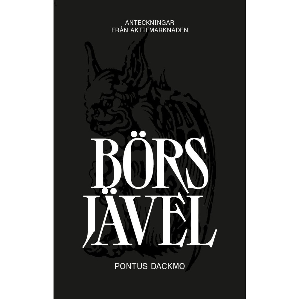 Produktbild för Börsjävel : anteckningar från aktiemarknaden (bok, kartonnage)