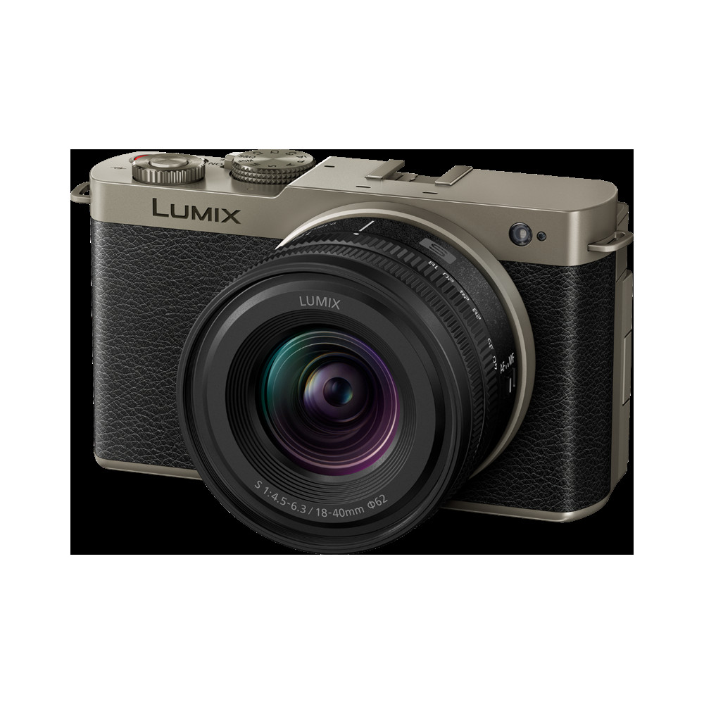 Produktbild för Panasonic Lumix S9 Titanium/ Black 18-40mm F/4.5-6.3
