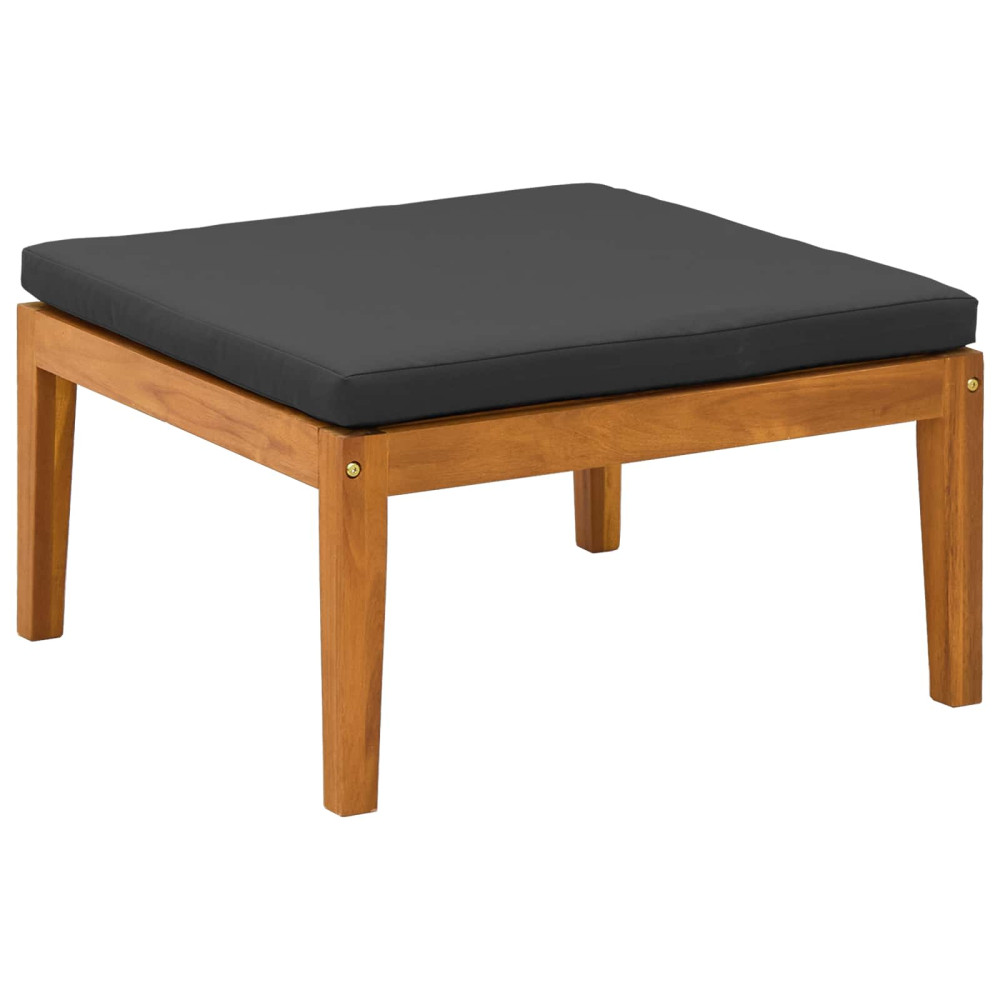 Produktbild för 3 pcs Lounge-set Massivt Akaciaträ Naturlig
